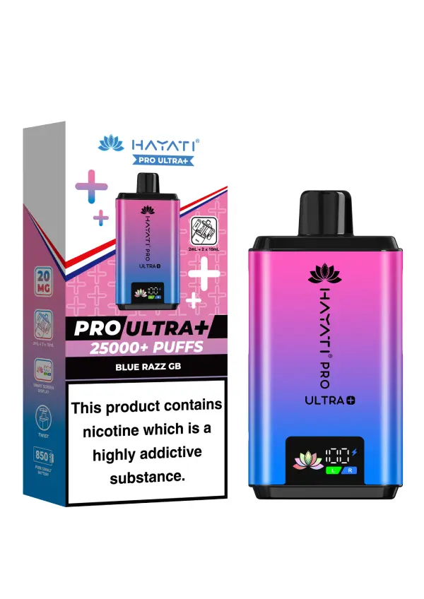 Hayati Pro Ultra Plus Prefilled Pod Kit - Blue Razz GB